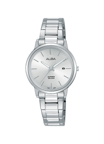 Alba stainless steel sapphire on sale wr 5 bar price